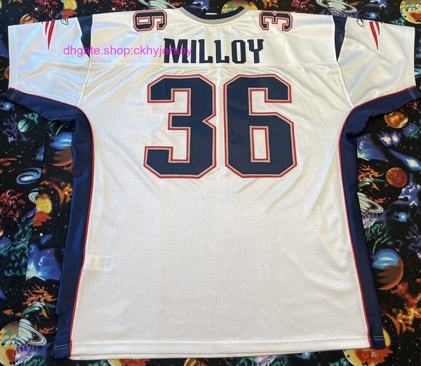 

vintage lawyer milloy football jersey mens kids stitched throwback jerseys, Black