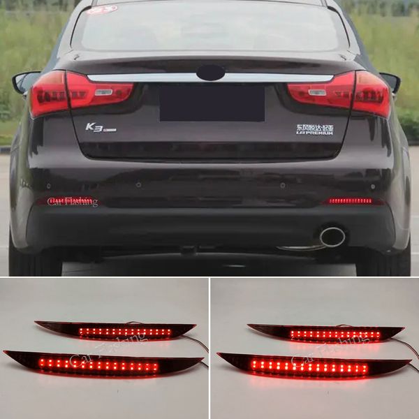 2 pezzi per kia k3 cerato forte 2012 2013 2014 2015 2016 auto a led led posteriore riflettore riflettore arresto freno freno fendinebbia lampada