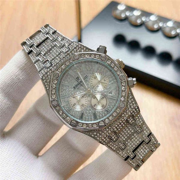 

original watches mens brand luxury clock casual stainless steel men watch sport waterproof chronograph uq50, Slivery;brown