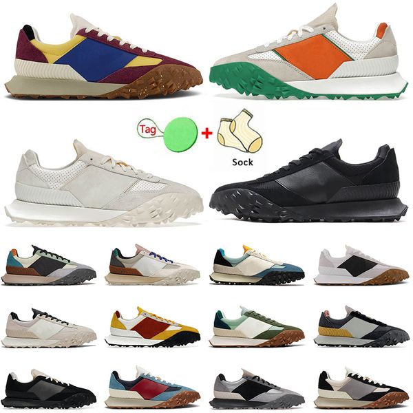 

designer xc72 mens running shoes triple black castlerock white moonbeam orange green multi-color casablanca red yellow xc 72 men women train