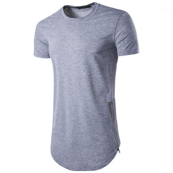 Homens camisetas Verão Six-Color T-shirt de manga curta clássico simples masculino masculino casual algodão respirável confortável tees