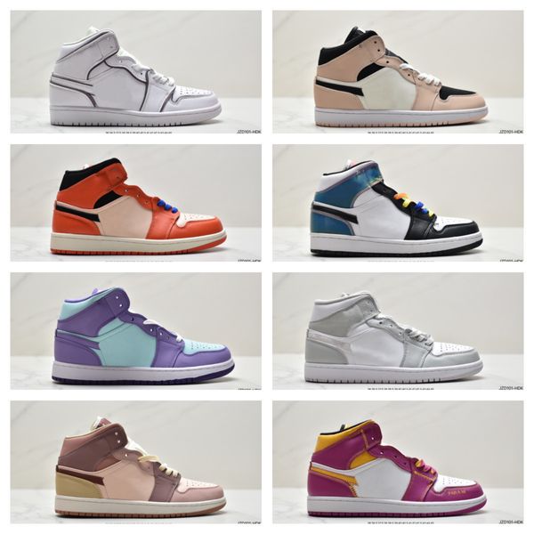

jordams 1 mid basketball shoes obsidian jumpman 1s court purple bordeaux university blue sneakers lucky green unc hyper royal men women runn