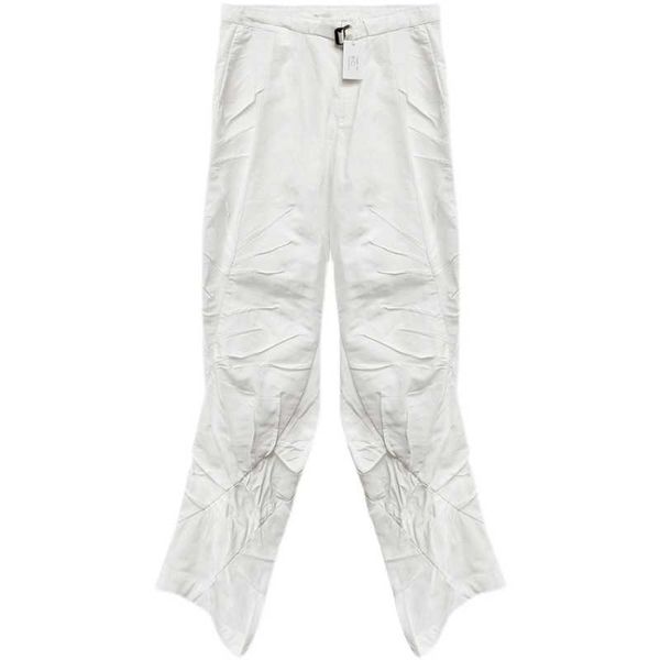 

cutting [spot]paf4.0 deconstruction pioneer function loose hundred fold design black and white casual thin pants men's pants