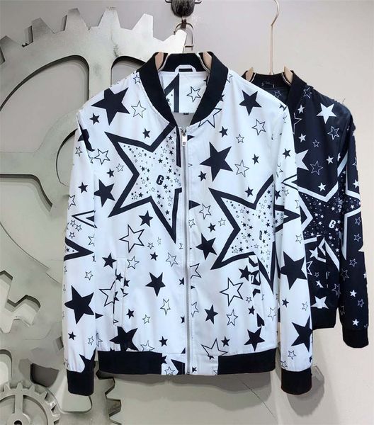 

designer men's jackets spring autumn fashion t-shirts letter print hooded sports hip hop windbreaker casual zip-up jackets clothing asi, Black;brown