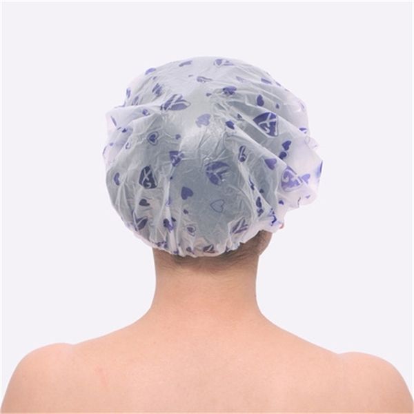 Mulheres Caps de banho produtos de banheiro produtos EVA CUFFIA DOCCIA HAT CHAPO adulto Douche Douche Adulte Gorros Ducha Shower Cap New 50 peças/lote 200923