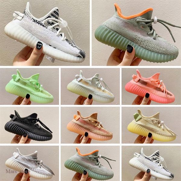

2021 kids shoes children basketball shoes wolf grey toddler sport sneakers for boy girl toddler chaussures pour enfant249u, Black
