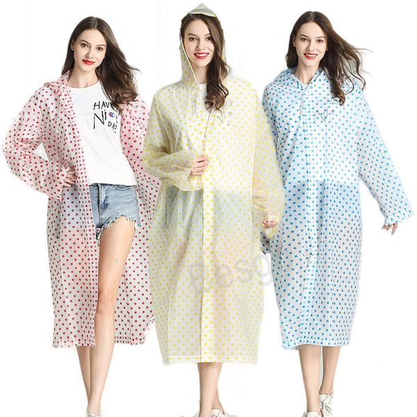 

dot raincoat travel emergency raincoats non-disposable outdoor camping impermeable thick rainwear portable rain wear bh6811 tyj