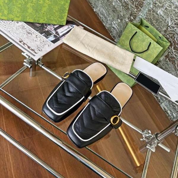 

2022 designer women sandals sandals velcro classic slippers real leather slides platform flats shoes sneakers boots with dustbag by new01 43, Black