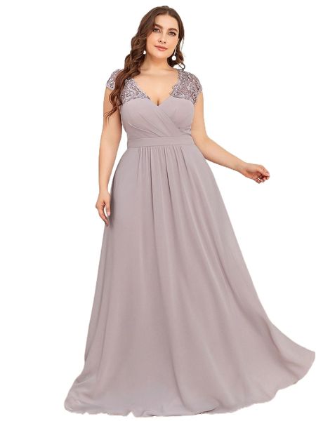 

ever-pretty plus floral embroidery backless maxi dress 065s#, Black