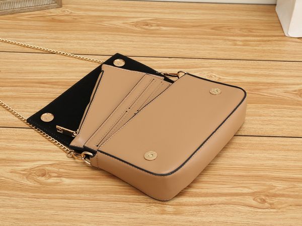 

fashion shoulder chain bags handbags designer women chains purse card bag wallet vintage cross body totes all match