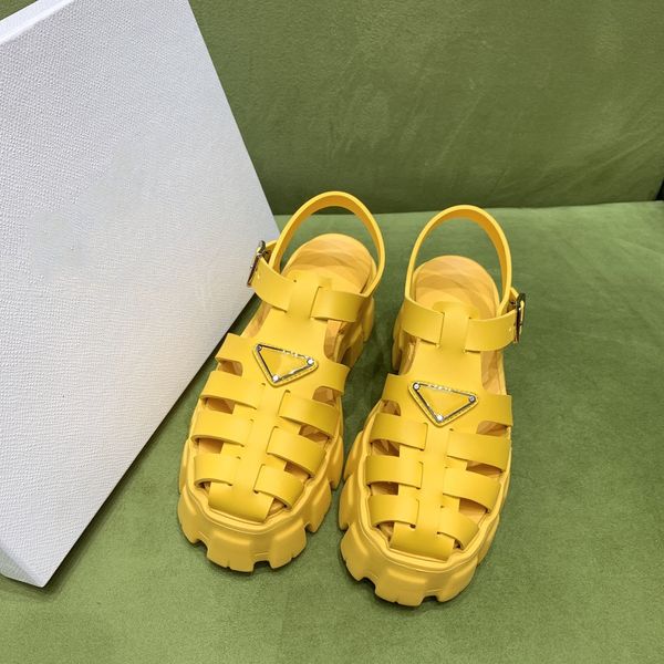 

2022 new women sandals vegan leather white black hollow weave casual cover toe sandals platform belt buckle handmade to order size 36-43