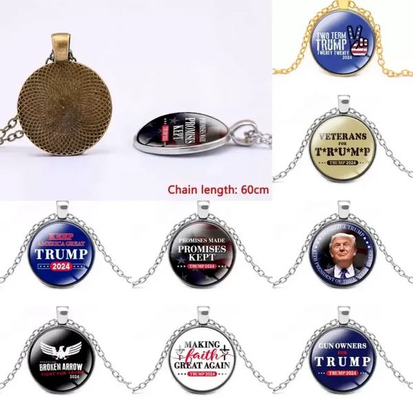 75pcs/DHL DONALD TRUMP Ожерелье в США Президентские выборы, выборы из нержавеющей стали.