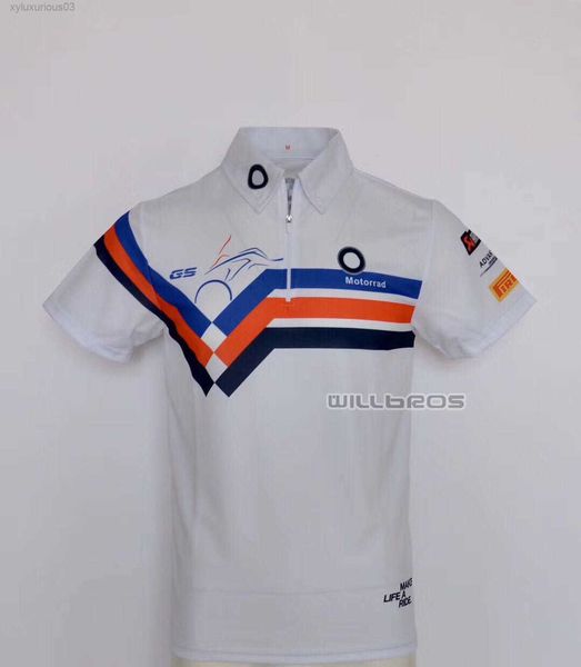 

mx moto cross quick dry motorcycle t-shirt for bmw motorrad, White;black