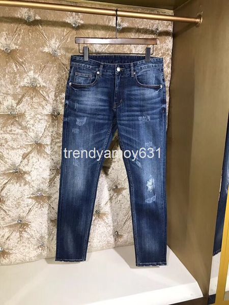 

men's jeans men's jeans quality pants taobao wechat, Blue