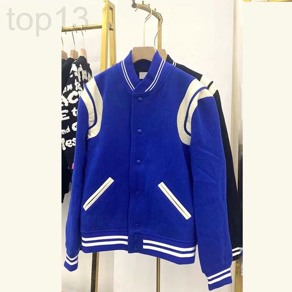 

women's jackets designer sl spring and autumn couple baseball jacket american jacket loose casual men's women's same wool spl, Black;brown