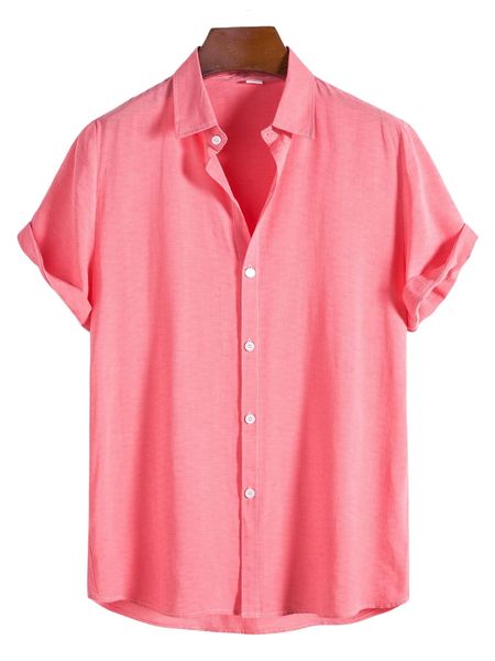 

men solid button through shirt y3og#, White;black