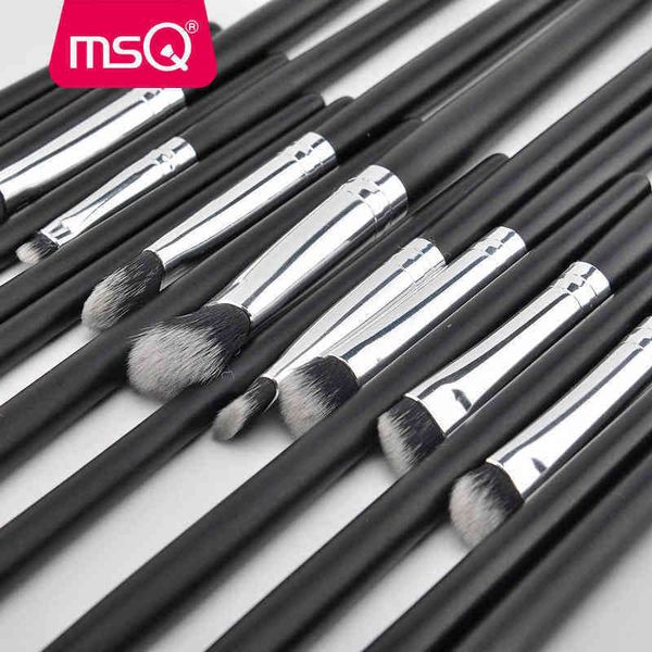 

msq professional 20pcs makeup brushes sets eye shadow eyelashes eyebrow lip cosmetic tool make up eyes detail brush kits 0311