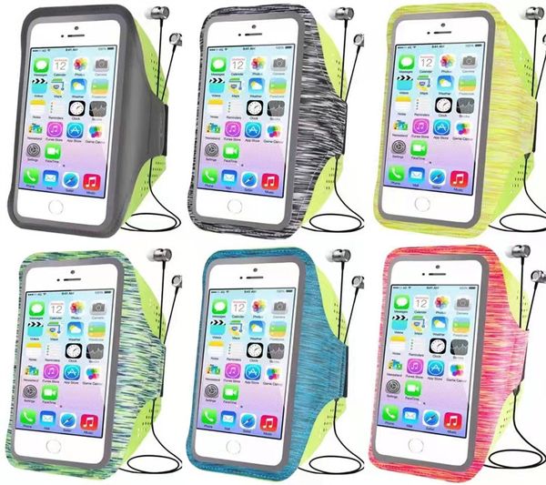 Per iPhone 12 13 Pro Max Samsung S20 S21 S22 Ultra ECT. Telefoni cellulari Under 6.7 pollici Impermeabile Sport in esecuzione Armband Casi Allenamento Portabicchieri Borsa del braccio del cellulare DHL