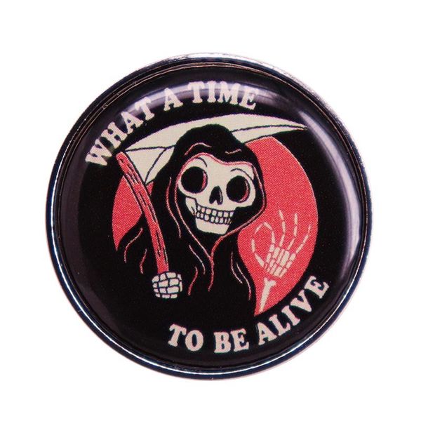 

halloween gift mr. terror brooch, Blue