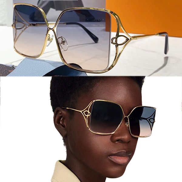 Neue PETAL SQUARE Sonnenbrille für Herren und Damen, modischer Stil, lässig, Persönlichkeit, Metallrahmen, Damen, Party, Club, Urlaub, UV-Schutz, Riemenbox