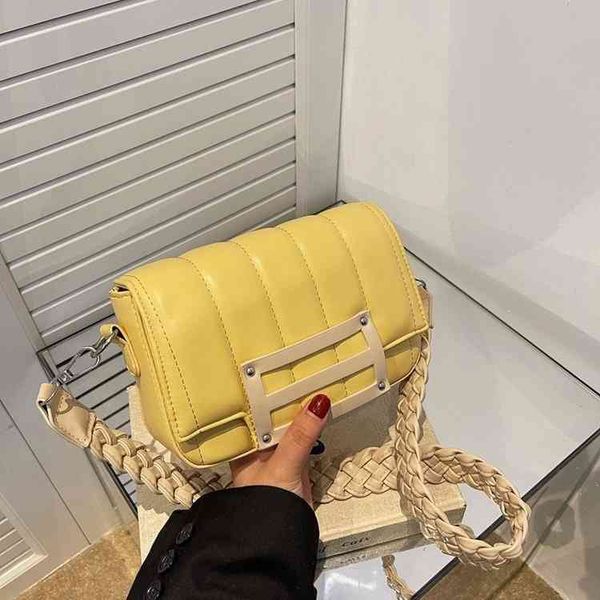 

new embroidery staff bag contrast small square 2022 summer simple msenger versatile practical ins purses ladies handbags evening clutches va