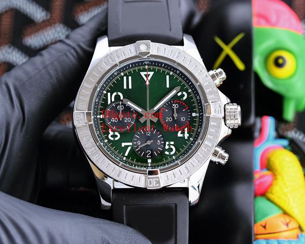 

6 style wristwatches size 43mm ab01821a1c1x2 stainless steel vk quartz chronograph working mens watch watches, Slivery;brown