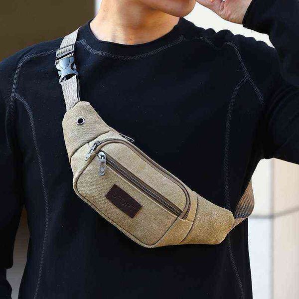 

new female satchel ins sports bag messenger outdoor running bag waist male 220518