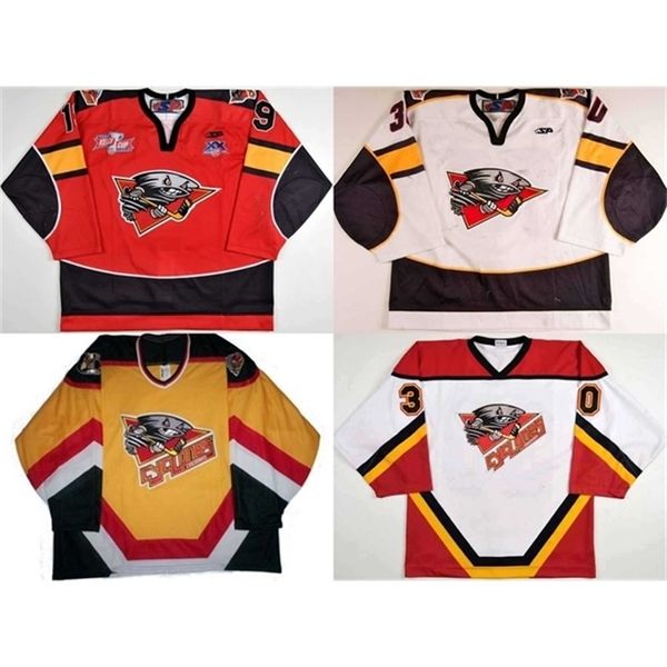 Uf barato 2016 Novo qualidade de alta qualidade Cincinnati Cyclones 100% bordados S Jerseys de hóquei de gelo personalizados qualquer nome qualquer não. Mix Order