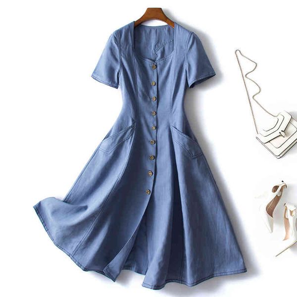 

casual dresses high end boutique original order foreign trade discount label cutting tail goods withdrawal cabinet light luxury summer squar, Black;gray