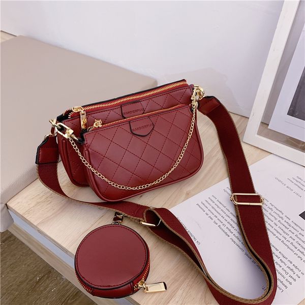 

3pcs women tote set fashion pu leather ladies womens pouch shoppingbag messenger shoulder bag wallet bags famous brand designer