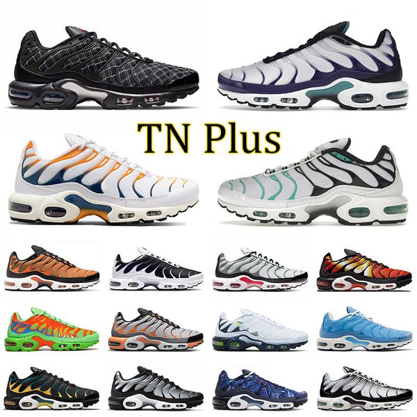 

tn fashion plus running shoes men trainers grape black white gradients blue fury sneakers sports spray paint hyper jade grey orange