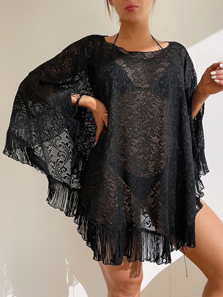 

solid cover up 81uz#, White;black