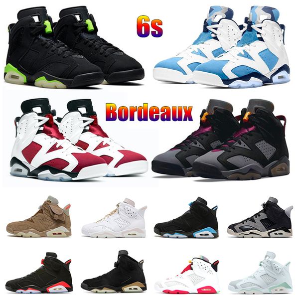 

with box jordns 6s men basketball shoes unc electric green carmine british khaki infrared reflective gold hoops dmp oreo black cat tech chro