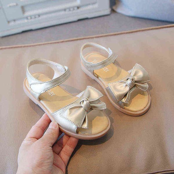 

cozulma children girls elegant pearl hook & loop beach sandals for kids hook & loop non-slip summer shoes size 21-35 g220512, Black;red