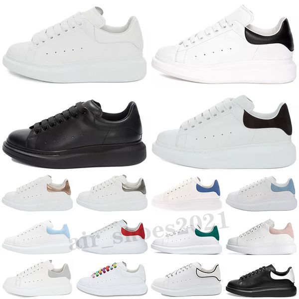 

designer woman shoe leather lace up men fashion platform white black mens womens velvet suede casual shoes chaussures de espadrilles, White;red