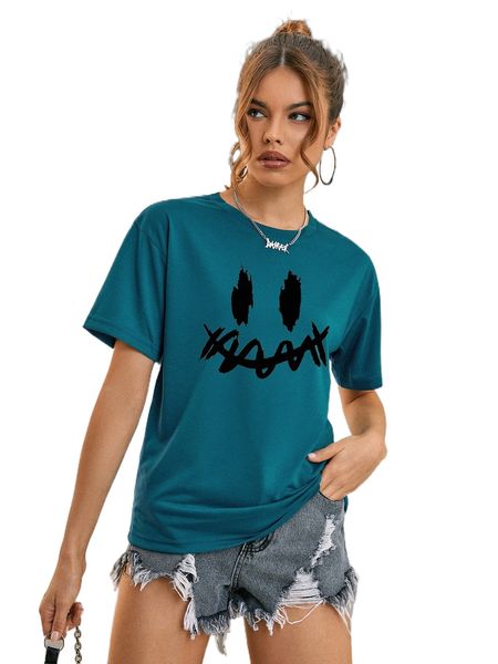 

c.artoon graphic tee f8vv#, White