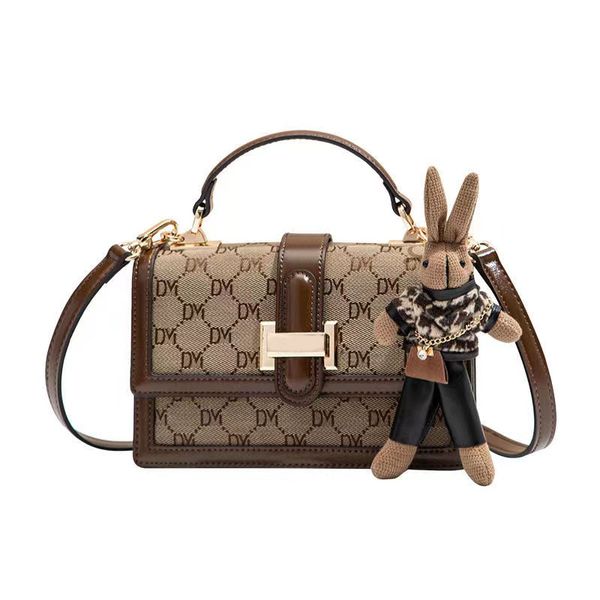 

genuine genuine leather bag 2022 new minority high-grade single shoulder messenger female portable postman bags