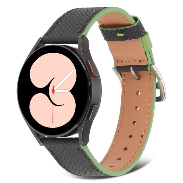 Cinturini Smart Watch in vera pelle per Samsung Huawei Orologi Cinturini Cinturino cinturino 20mm 22mm Wowen Cinturino Smartwatch con cinturino da uomo di colore diverso Designer USA UK