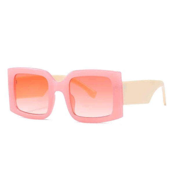 

twooo 6936 trendy fashion square retro men women sunglass, White;black