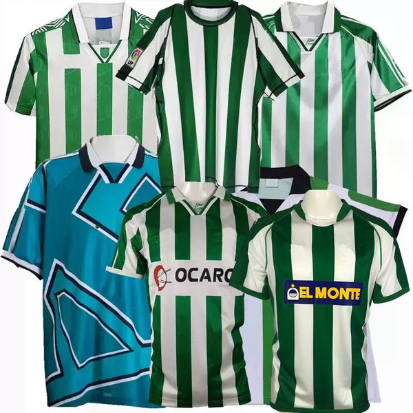 Maglie da calcio retrò 1982 85 88 89 1976 1977 1993 94 95 96 97 98 200 01 02 vera ALFONSO DENILSON JOAQUIN ALFONSO Fernando FINIDI betis classica maglia da calcio vintage