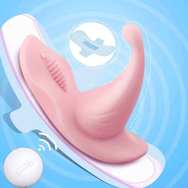 Massaggio Farfalla Indossabile Dildo Vibratore per le donne Mutandine telecomandate Masturbatore Mutandine G Spot Stimolatore del clitoride Giocattoli del sesso per adulti