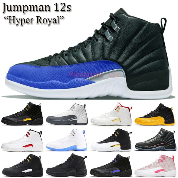 

hyper royal men basketball shoes jorden jumpman 12 dark concord 12s black taxi cny fiba michigan french blue university gold mens trainers