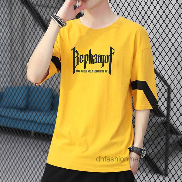 

designer t shirt new mens tshirts short sleeve brand youth half sleeve. trend handsome student summer clothes, White;black