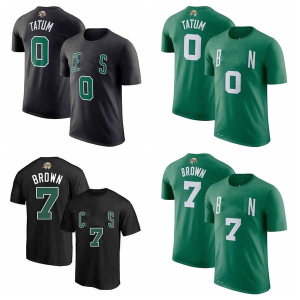 

print fans &tees basketball jayson 0 tatum t-shirt jerseys short jaylen 7 brown city green black t-shirts jersey