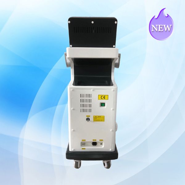 

2 handpieces diode laser permanent hair removal machine for salon clinic home use aewsome whole sales price, Black