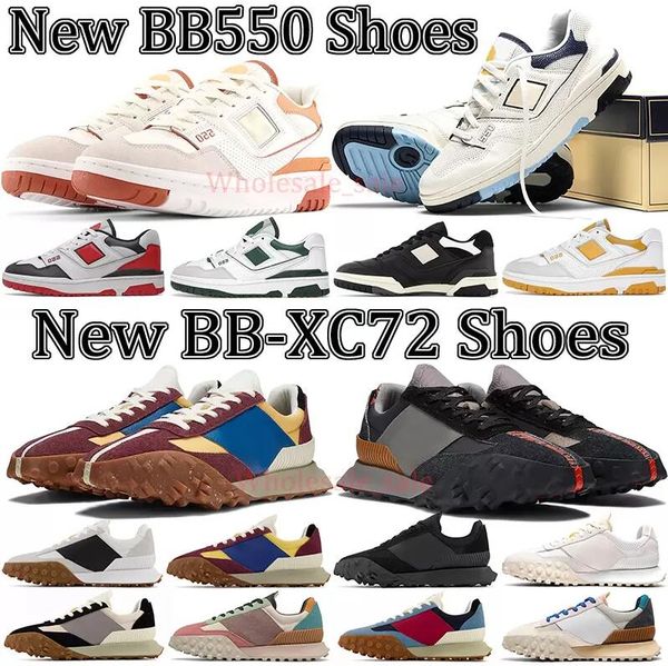 

new bb550 b550 550 550s running shoes xc72 men women university blue white green grey red natural navy blue sea salt varsity gold syracuse s