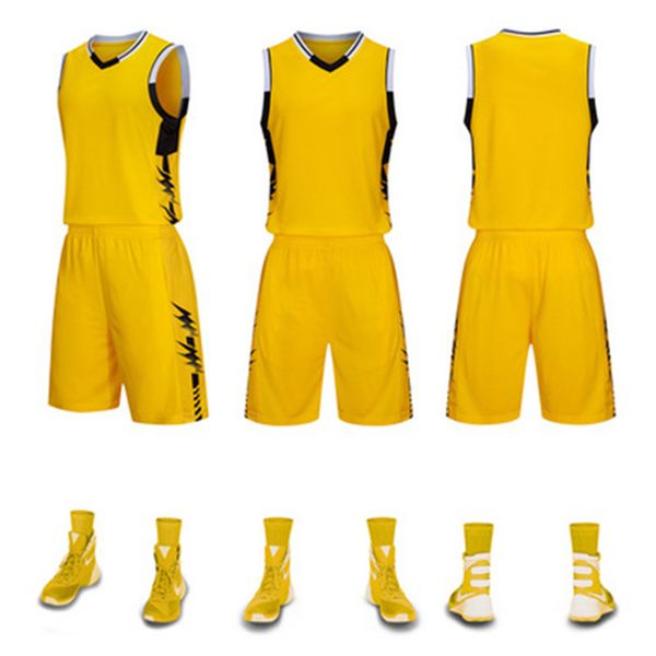 

nb0106 basketball jersey sport wears athletic outdoor apparel college, Black