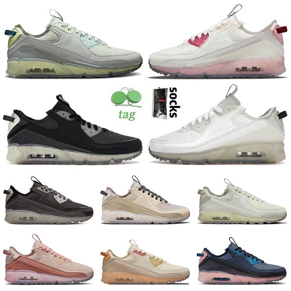 

2022 terrascape running shoes mens women pomegranate black lime ice sail sea glass grey haze dark teal green seafoam obsidian outdoor sports