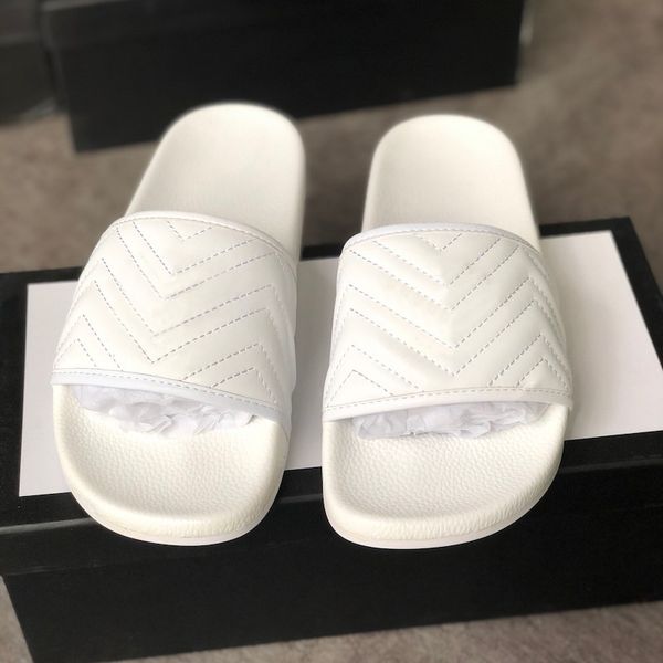 

designer sandals men women striped slides print flowers flip flops gear bottoms causal non-slip summer huaraches slippers size 5-1, Black