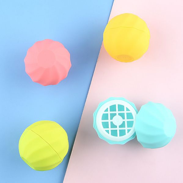 

7g cute lipstick tube round spherical lip balm tube cream bottle cosmetic packag